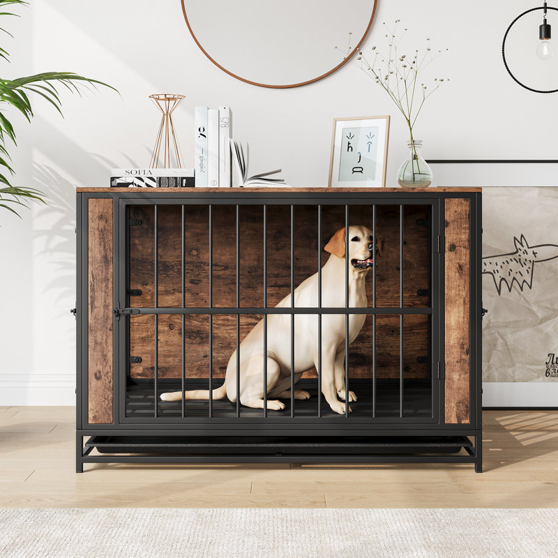 Tucker Murphy Pet Furniture Style Pet Crate Dog Cage Reviews Wayfair